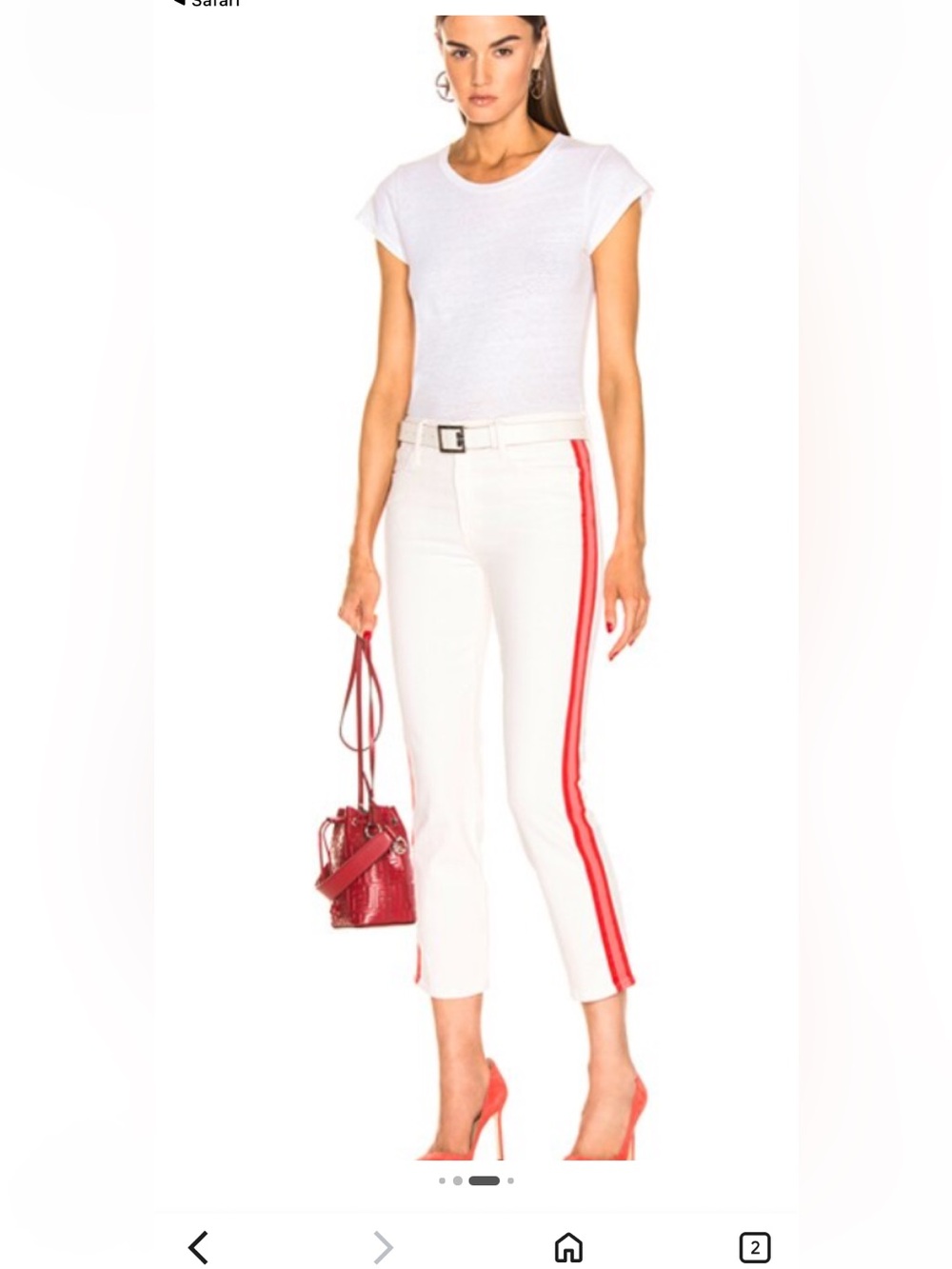 MOTHER mid rise Dazzler j and Sz 26